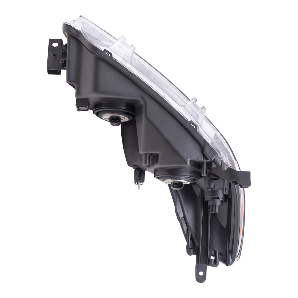 Brock Replacement Driver and Passenger Headlights Headlamps Compatible with Matrix 81150-02650 81110-02650