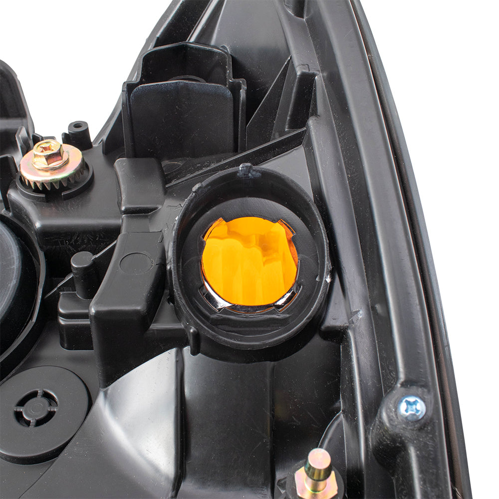 Brock Replacement Pair Set Halogen Combination Headlights Park Signal Lamps 06 Highlander Hybrid 8117048310 8113048310 TO2518104 TO2519104