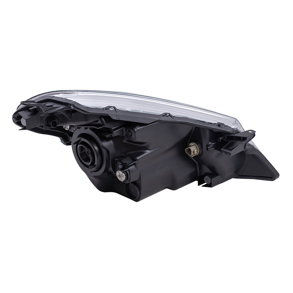 Brock Replacement Drivers Headlight Compatible with 12-14 Yaris Hatchback