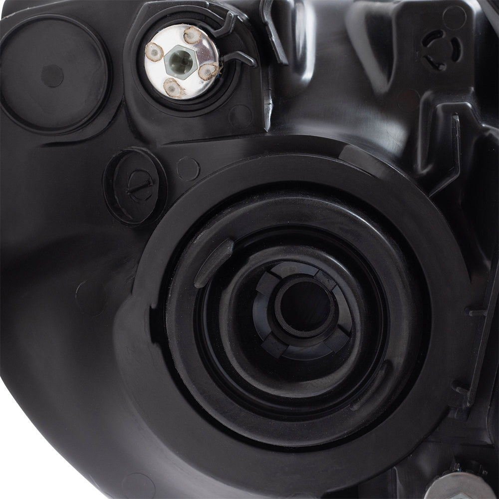 Brock Replacement Passengers Headlight Compatible with 12-14 Yaris Hatchback