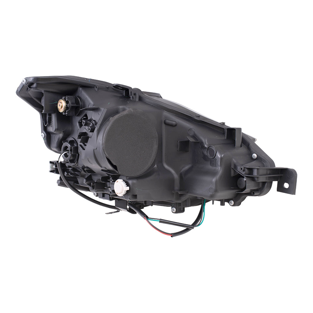 Brock Replacement Driver Side HID Combination Headlight Assembly without HID Kit Compatible with 2014-2016 IS