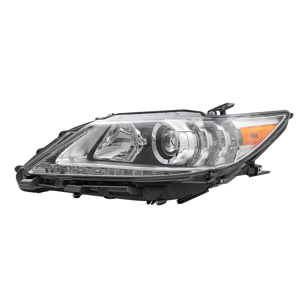 Brock Replacement Driver Side HID Combination Headlight Assembly without HID Kit Compatible with 2013-2015 ES 350 and 2013-2015 ES 300h
