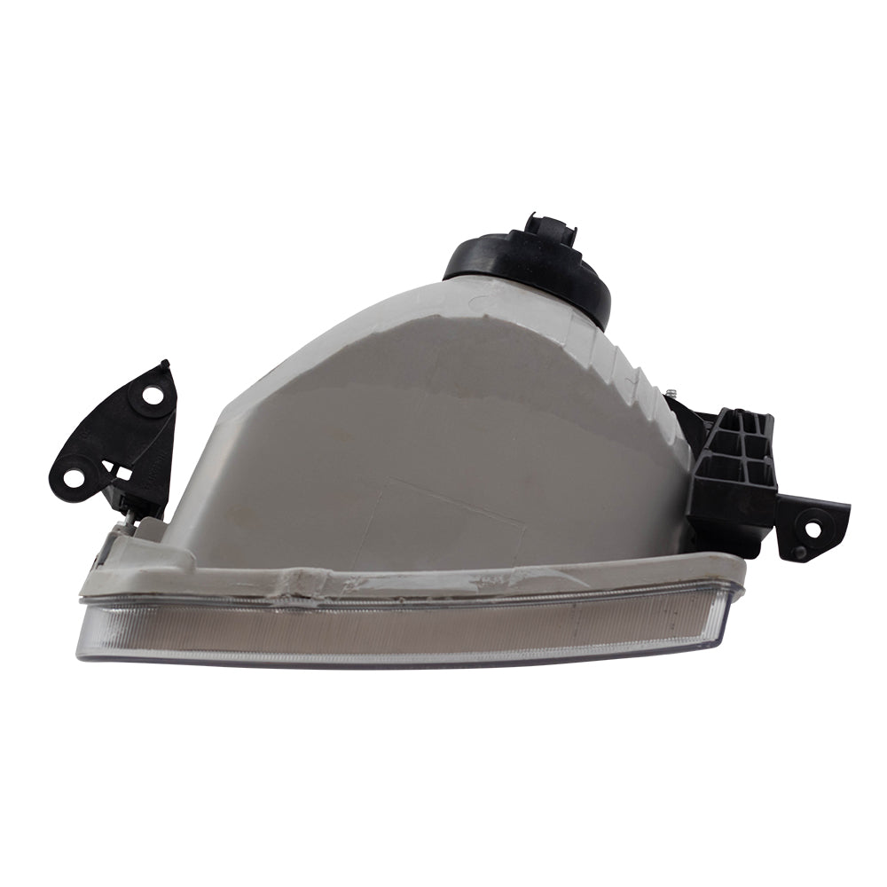 Brock Replacement Passenger Side Halogen Headlight Assembly Compatible with 2001-2004 Sequoia & 2004 Tundra Double Cab