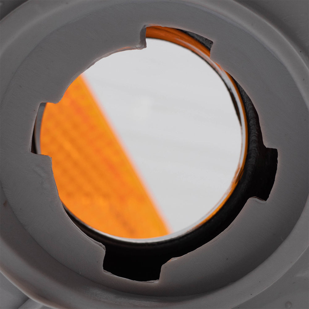 Headlight Assembly fits 05-08 Toyota Corolla Drivers Halogen Lens Chrome Bezel