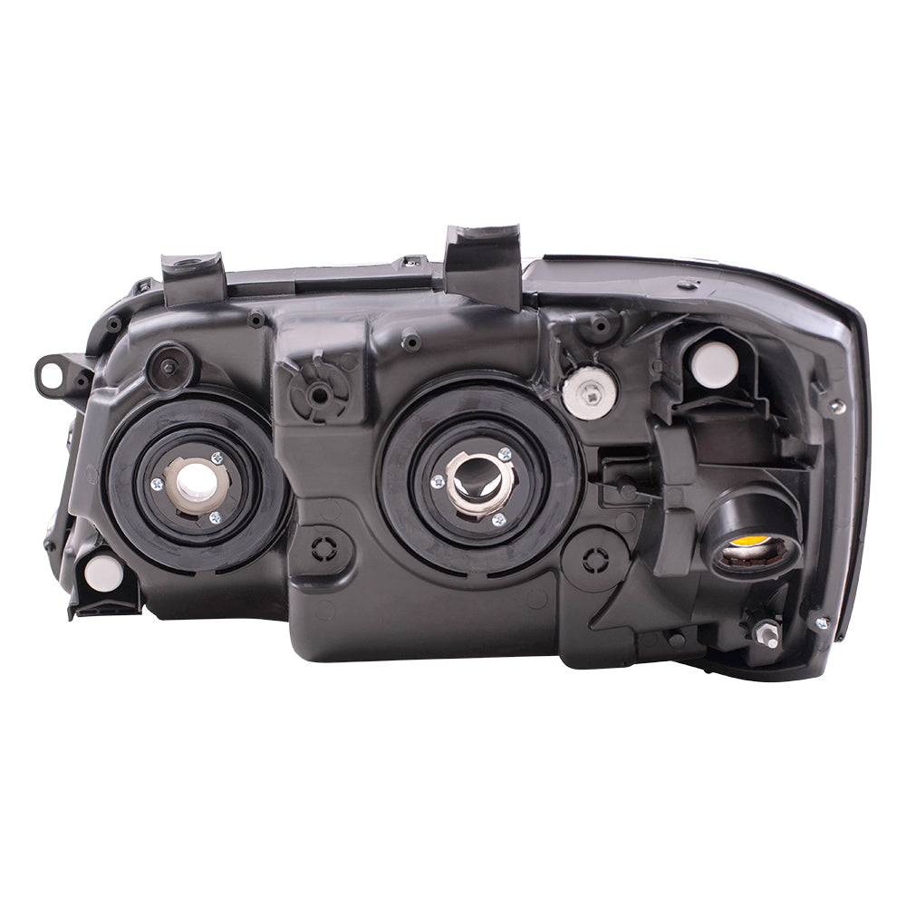 Brock Replacement Driver and Passenger Headlights Headlamps Compatible with 2007 Highlander 81170-48550 81130-48550