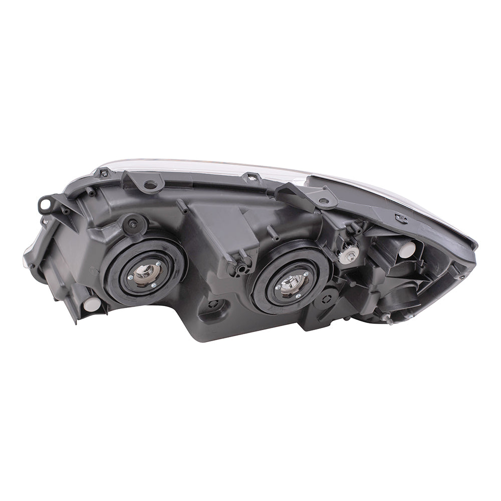 Brock Replacement Driver and Passenger Headlights Headlamps Compatible with 2007 Highlander 81170-48550 81130-48550