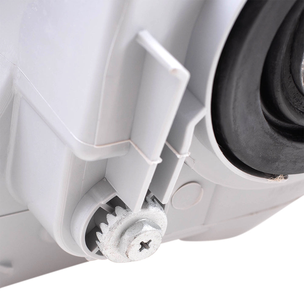 Brock Replacement Passengers Halogen Headlight Headlamp Lens with Black Bezel Compatible with 12-14 Camry 8111006800