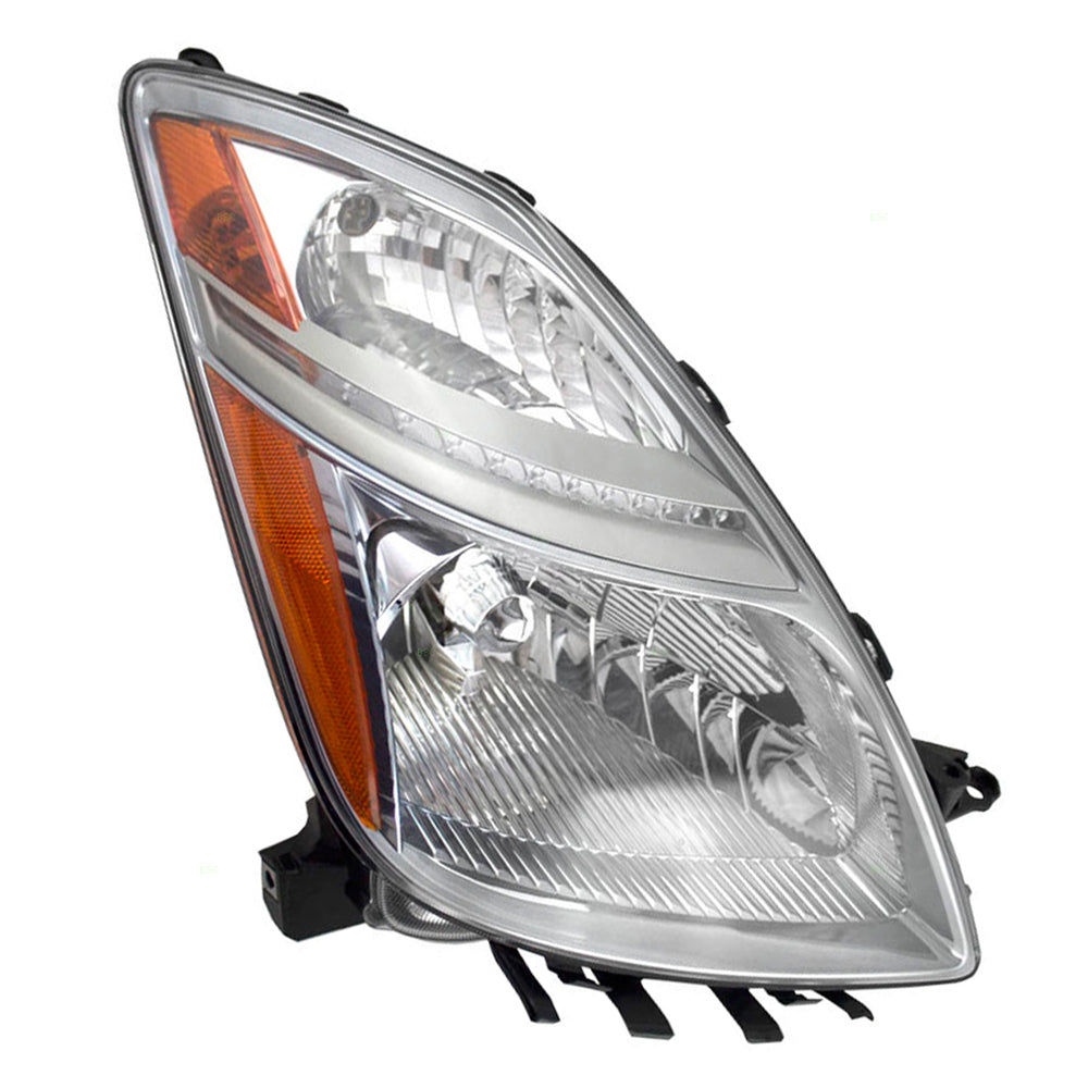 Brock Replacement Passengers HID Headlight Headlamp Compatible with Prius 81145-47170