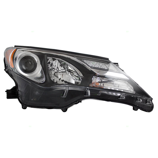 Fits Toyota RAV4 13-15 Passengers Halogen Headlight Headlamp Housing Assembly
