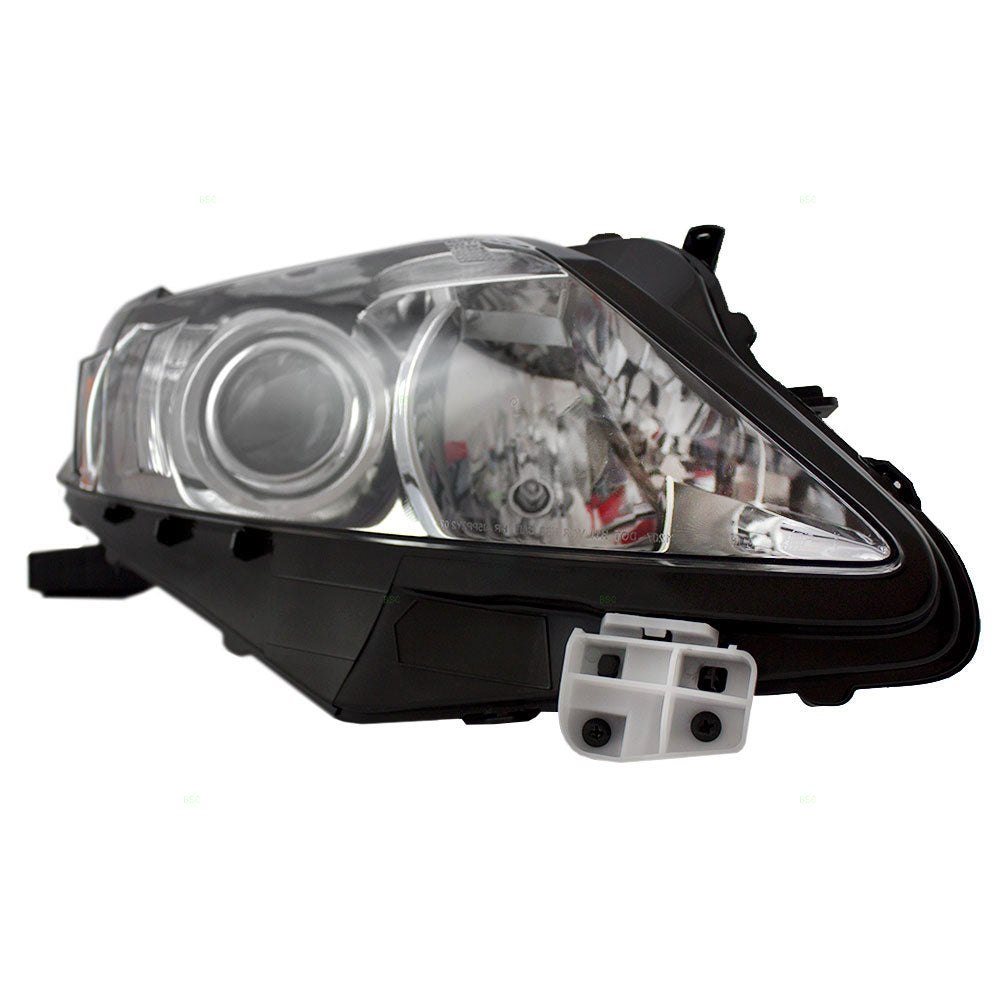 Fits Lexus RX350 10-12 Passengers Halogen Headlamp Chrome Bezel Assembly