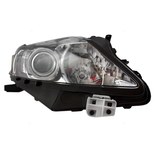 Fits Lexus RX350 10-12 Passengers Halogen Headlamp Chrome Bezel Assembly