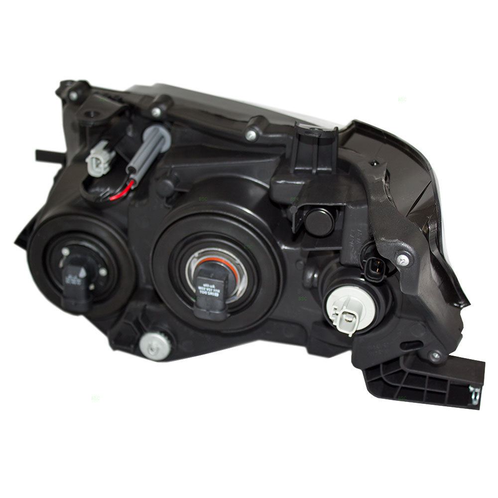 Fits Lexus RX350 10-12 Passengers Halogen Headlamp Chrome Bezel Assembly