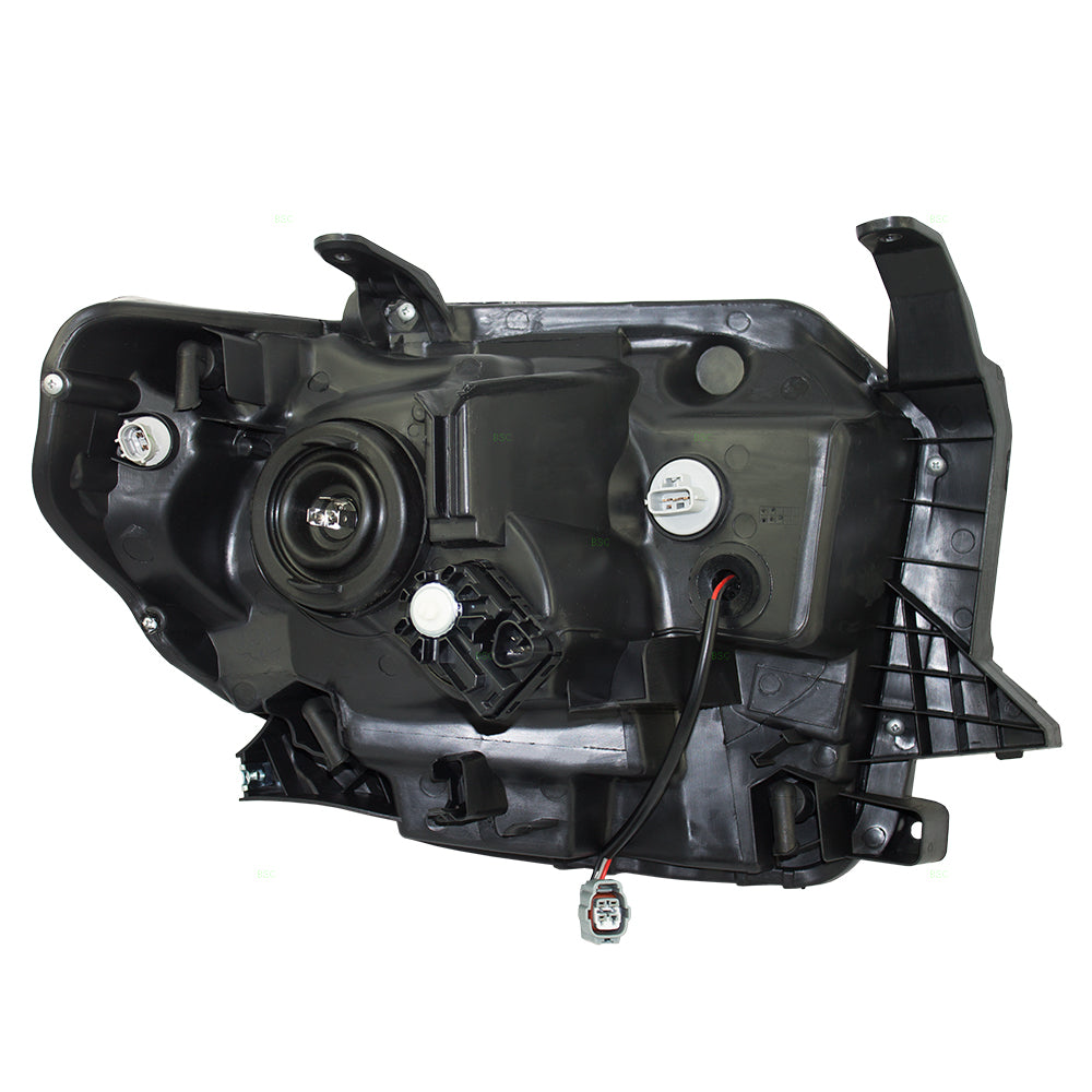 Fits Toyota Tundra 14-17 w/ Leveling & LED DRL Drivers Halogen Headlamp Assembly