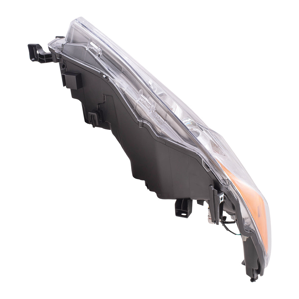 Brock Replacement Drivers Headlight Headlamp Lens Compatible with Highlander & Hybrid 81150-0E180 114-60269AL