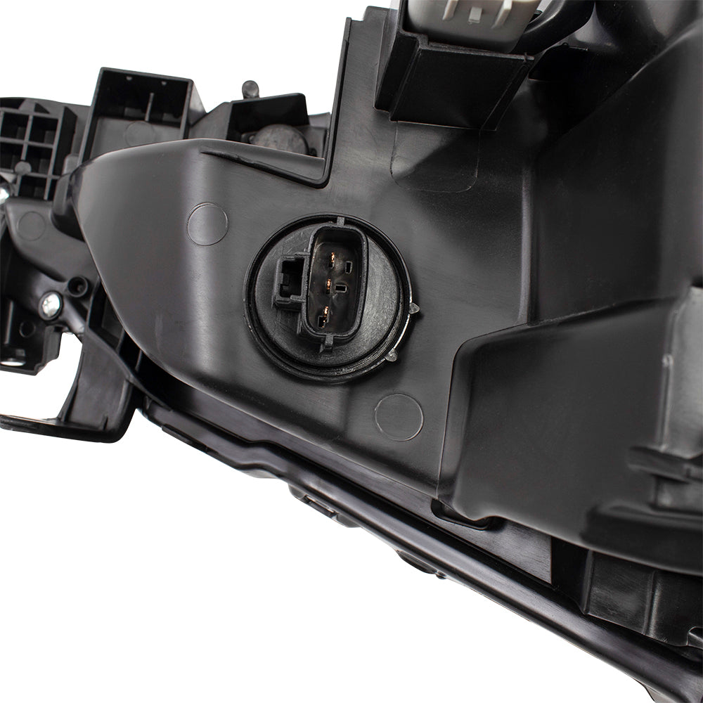 Brock Replacement Drivers Headlight Headlamp w/ Integrated LED Daytime Running Light Compatible with 17-19 Corolla 8115002M70