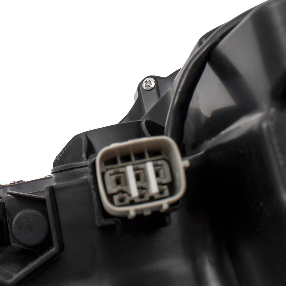 Brock Replacement Drivers Headlight Headlamp w/ Bumper Mounted LED Daytime Running Light Compatible with 17-19 Corolla