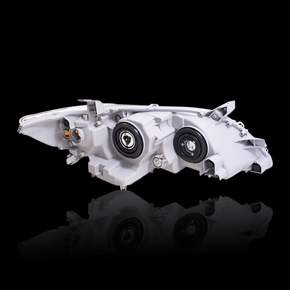 Brock Replacement Driver and Passenger Side Halogen Combination Headlight Unit Set Compatible with 07-09 Camry Hybrid JAPAN BUILT