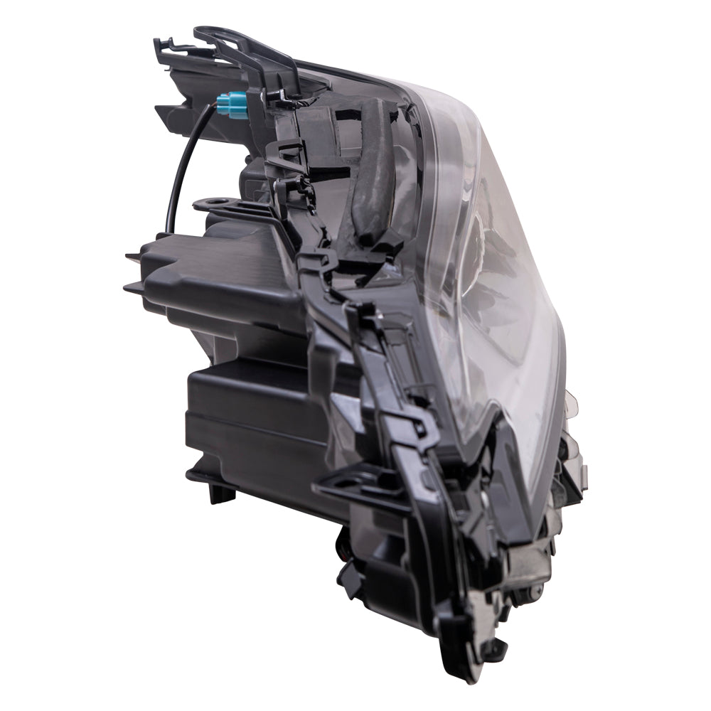 Brock Aftermarket Replacement Driver Side Left LED Combination Headlight Assembly Without LED Signal Light Compatible With 2019-2020 Lexus ES 300H North America Built