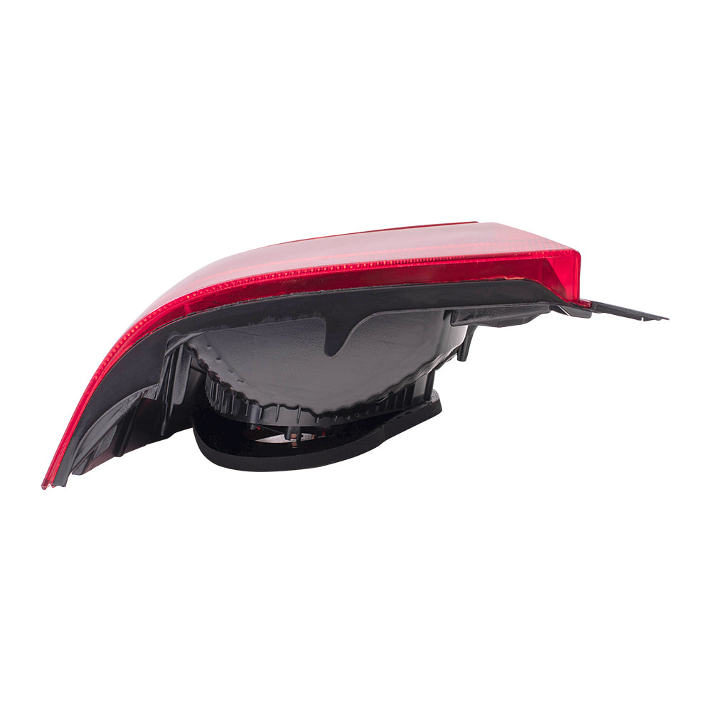 Brock Replacement Drivers Taillight Tail Lamp Compatible with 01-03 Highlander 81561-48050