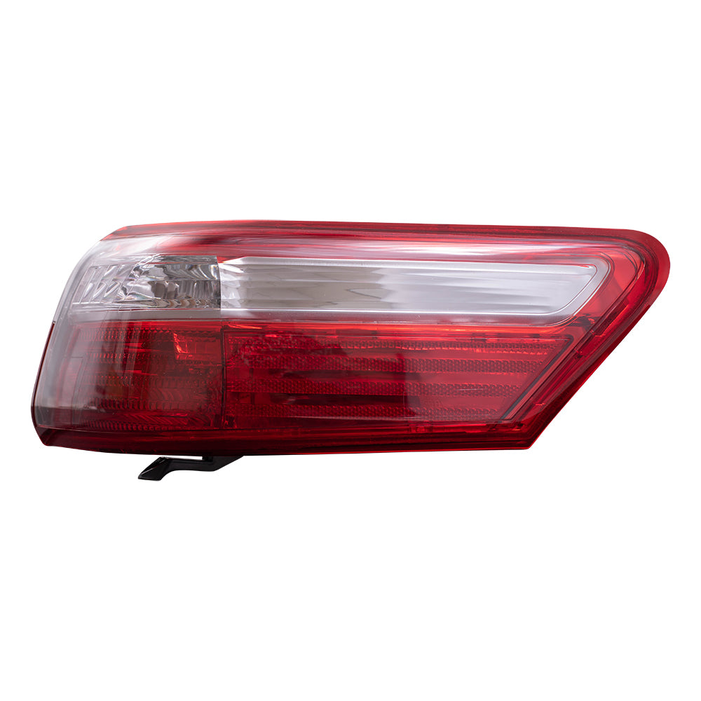 Brock Replacement Driver and Passenger Taillights Quarter Panel Mounted Tail Lamps Compatible with 07-09 Camry 8156006240 8155133340