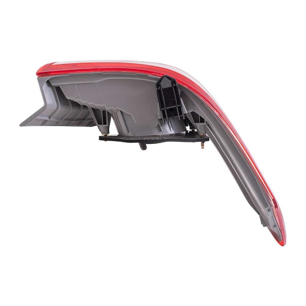 Brock Replacement Driver and Passenger Taillights Quarter Panel Mounted Tail Lamps Compatible with 07-09 Camry 8156006240 8155133340