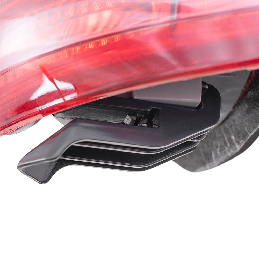 Brock Replacement Driver and Passenger Taillights Quarter Panel Mounted Tail Lamps Compatible with 07-09 Camry 8156006240 8155133340