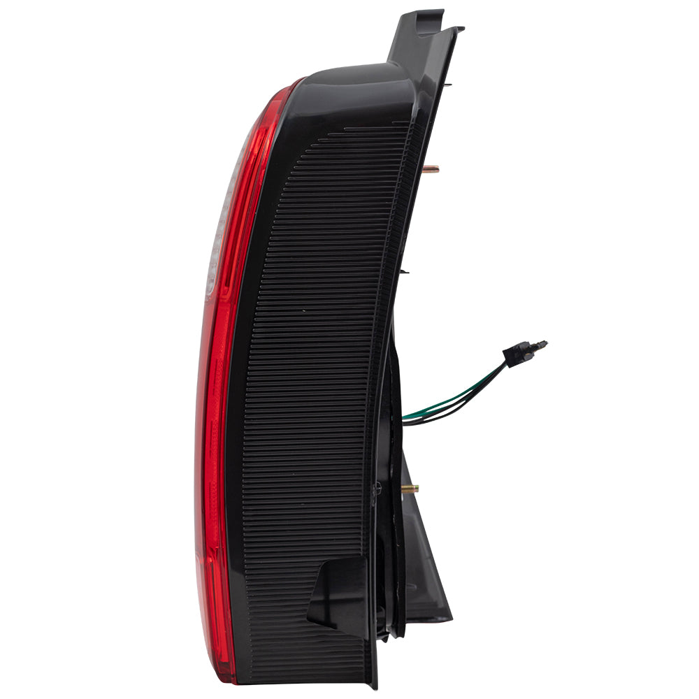 Brock Replacement Driver and Passenger Taillights Tail Lamps Compatible with 06-09 SUV 81561-35280 81551-35320