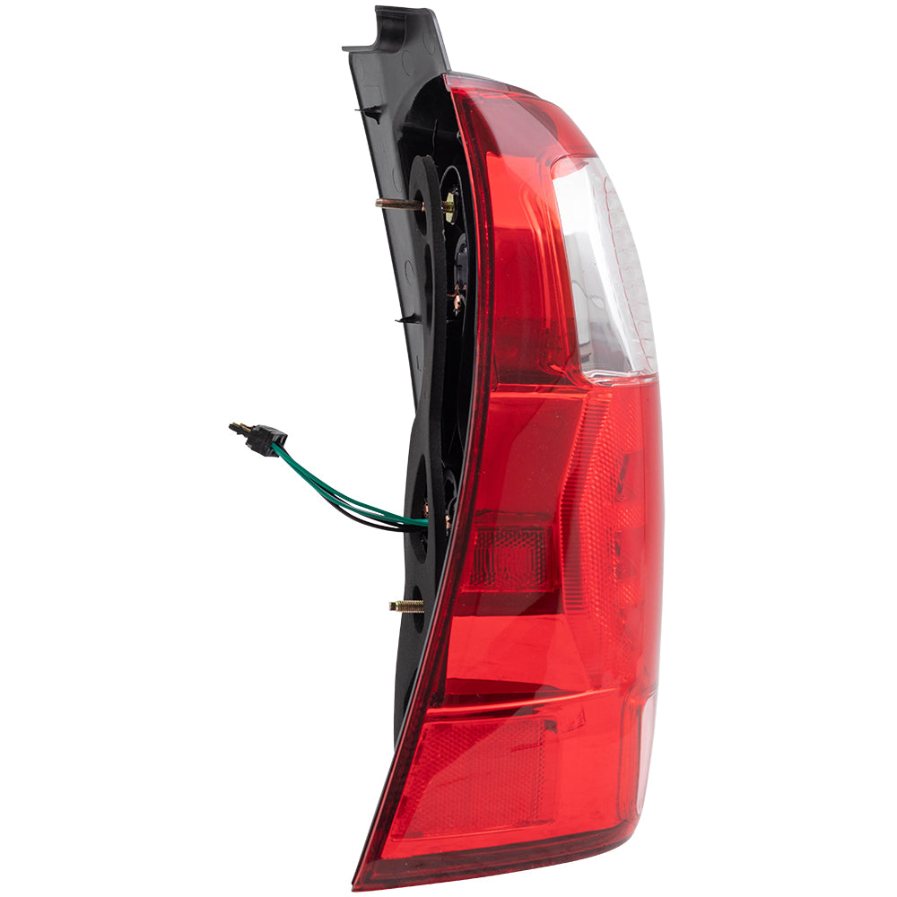 Brock Replacement Driver and Passenger Taillights Tail Lamps Compatible with 06-09 SUV 81561-35280 81551-35320
