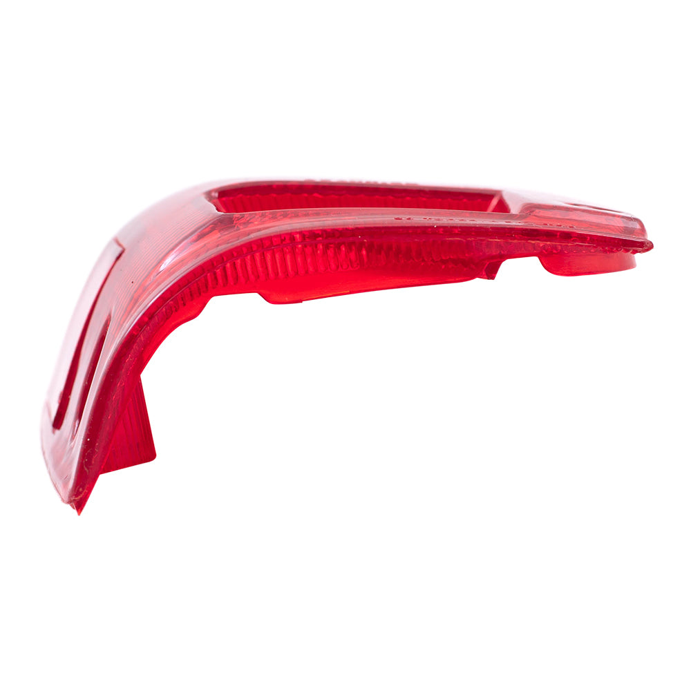 Brock Replacement Drivers Taillight Tail Lamp Lens Compatible with 84-89 Pickup Truck SUV 8156189133