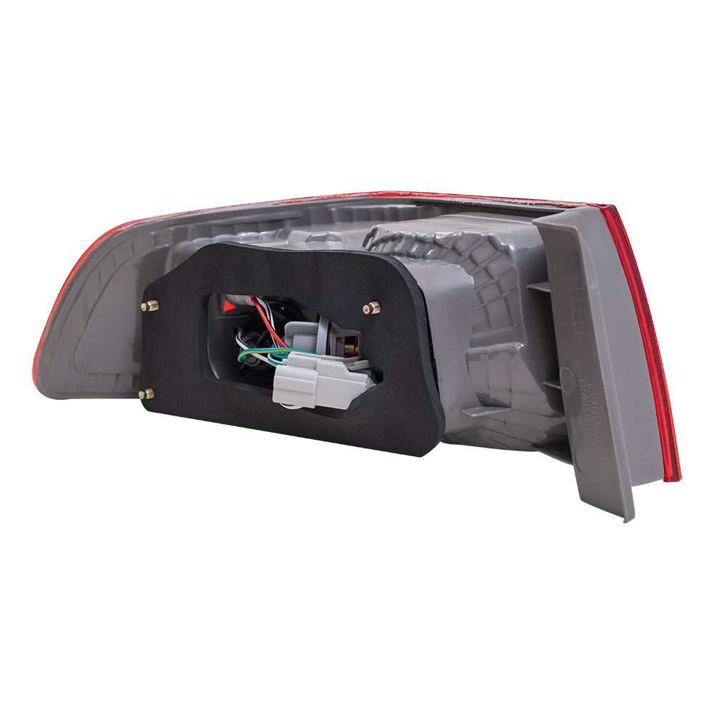 Brock Replacement Driver and Passenger Taillights Quarter Panel Mounted Tail Lamps Compatible with 00-01 Camry 81560AA030 81550AA030
