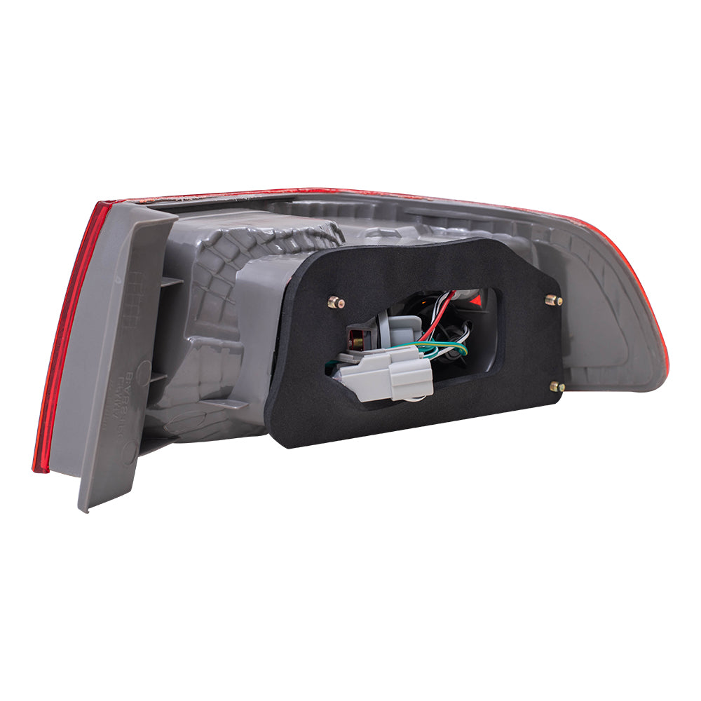 Brock Replacement Drivers Taillight Quarter Panel Mounted Tail Lamp Compatible with 00-01 Camry 81560AA030