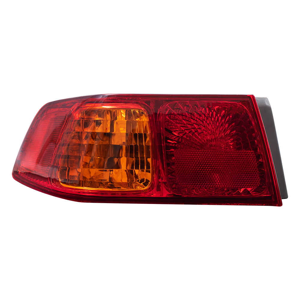 Brock Replacement Drivers Taillight Quarter Panel Mounted Tail Lamp Compatible with 00-01 Camry 81560AA030