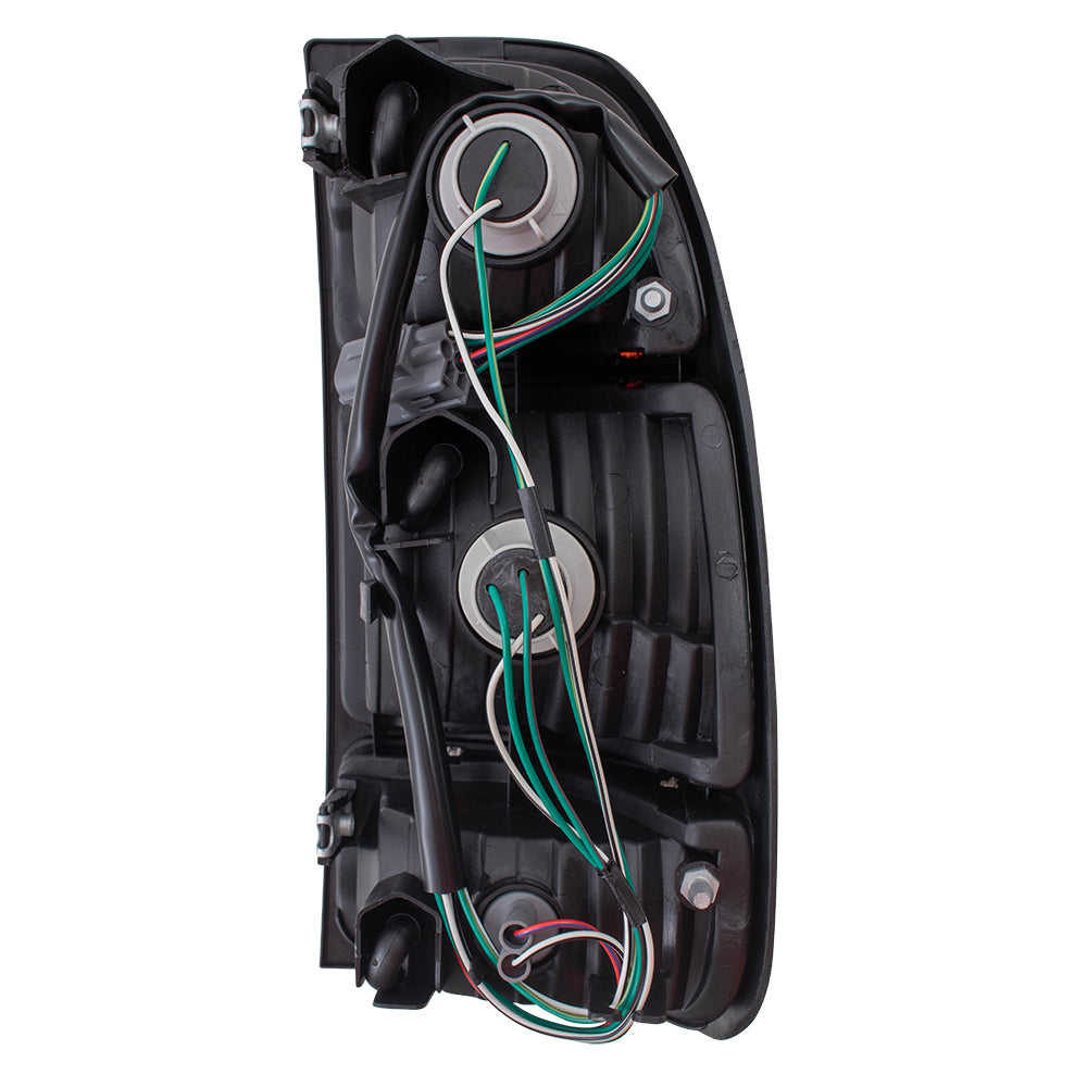 Fits Toyota Tundra Truck 00-06 Drivers Taillight - with Amber-Red-Clear Lens