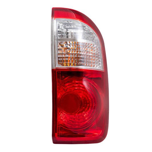 Brock Replacement Passenger Side Tail Light Assembly Compatible with 2004-2006 Tundra Double Cab with Standard Bed