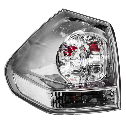 Brock Replacement Driver Side Tail Light Assembly Quarter Mounted Compatible with 2004-2006 Lexus RX330