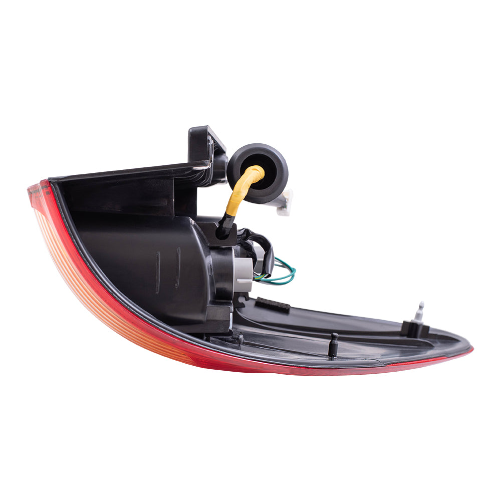 Brock Replacement Driver and Passenger Side Quarter Mounted Tail Light Assemblies Compatible with 01-04 Sequoia