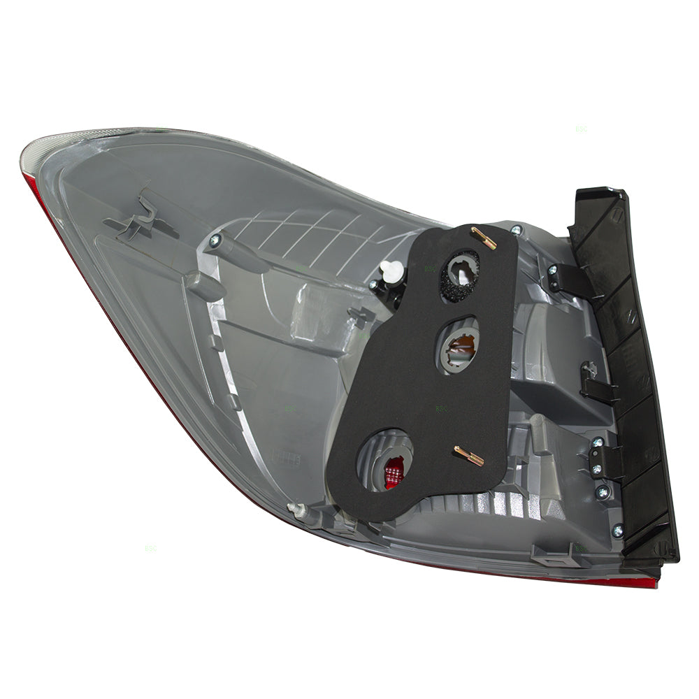 Brock Replacement Passengers Taillight Tail Lamp Compatible with 08-10 SUV 81551-48160