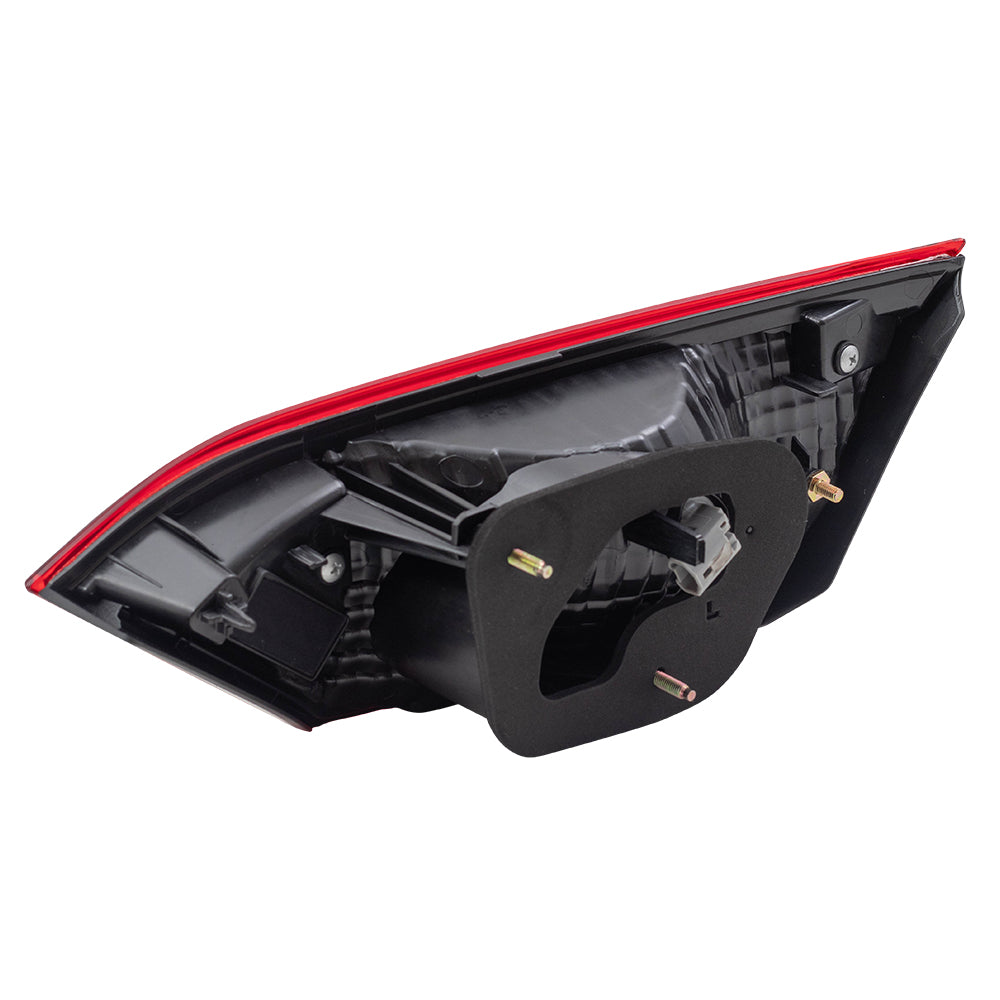 Brock Replacement Driver Side Tail Light Assembly Lid Mounted Compatible with 2018-2020 Toyota Camry L/LE/TRD Built in North America ONLY