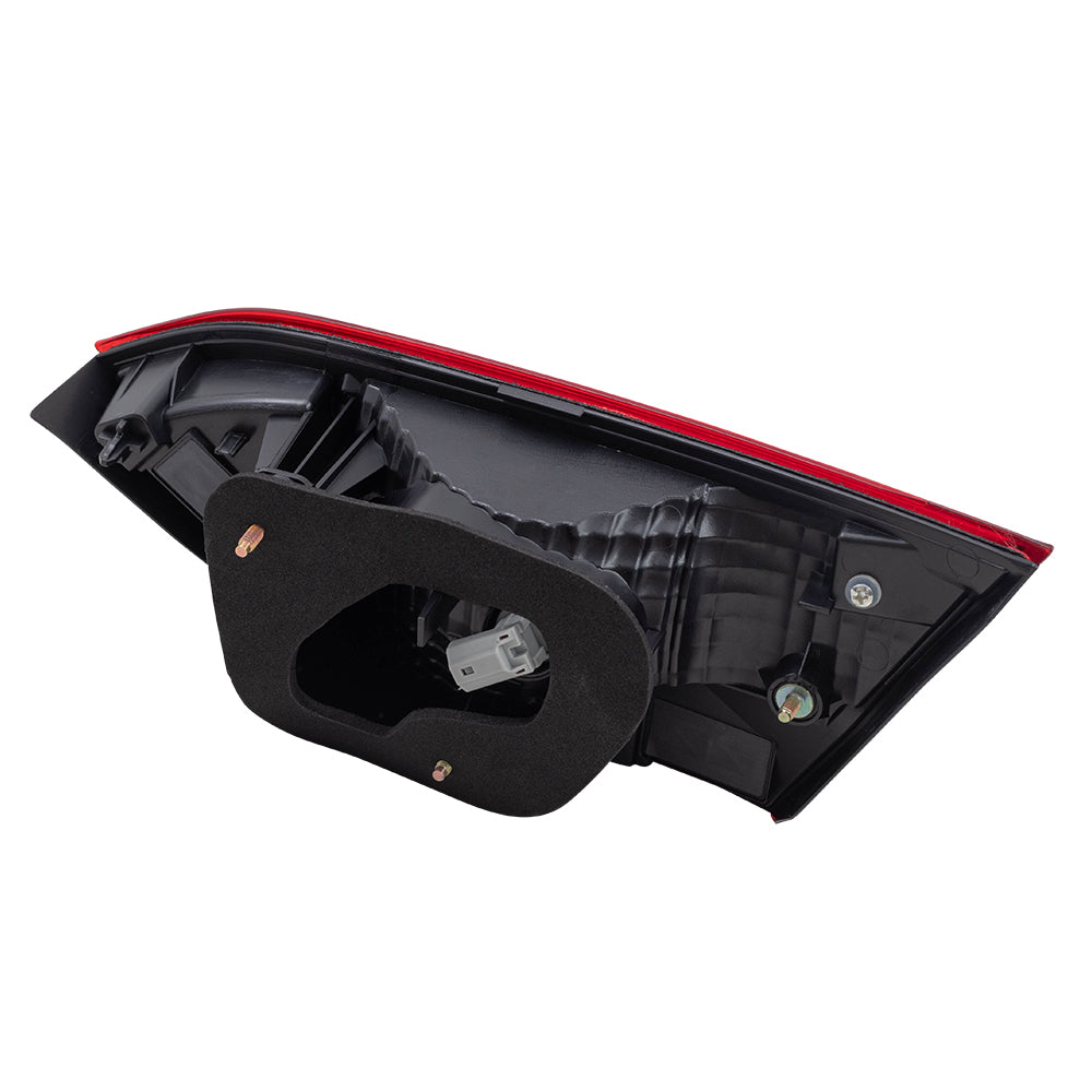 Brock Replacement Driver Side Tail Light Assembly Lid Mounted Compatible with 2018-2019 Toyota Camry SE Built to 10/2018 in North America ONLY