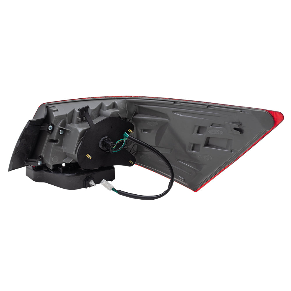 Brock Replacement Tail Light Compatible with 2016-2018 Avalon Drivers Quarter Panel Mounted Taillamp repairs OE 8156007081 81560-07081
