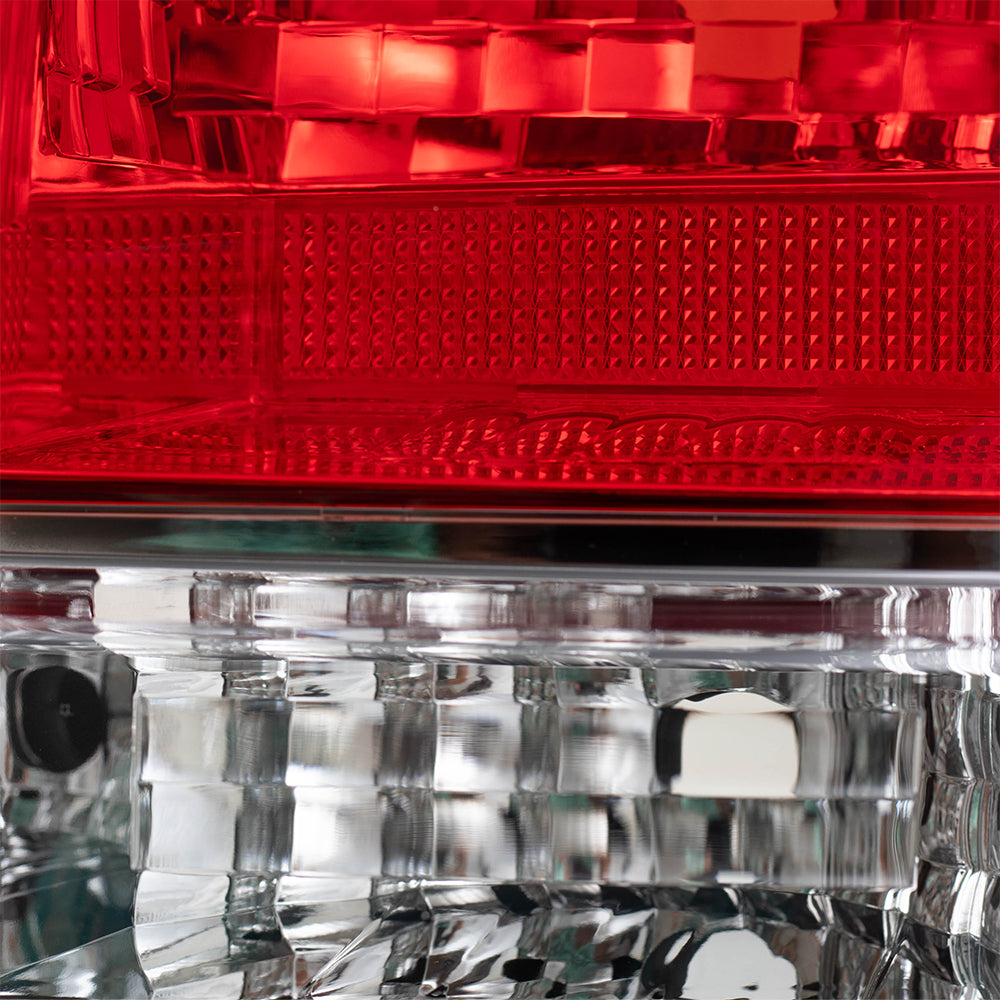Brock Replacement Passenger Tail Light with Smoked Bezel Compatible with 10-13 4Runner