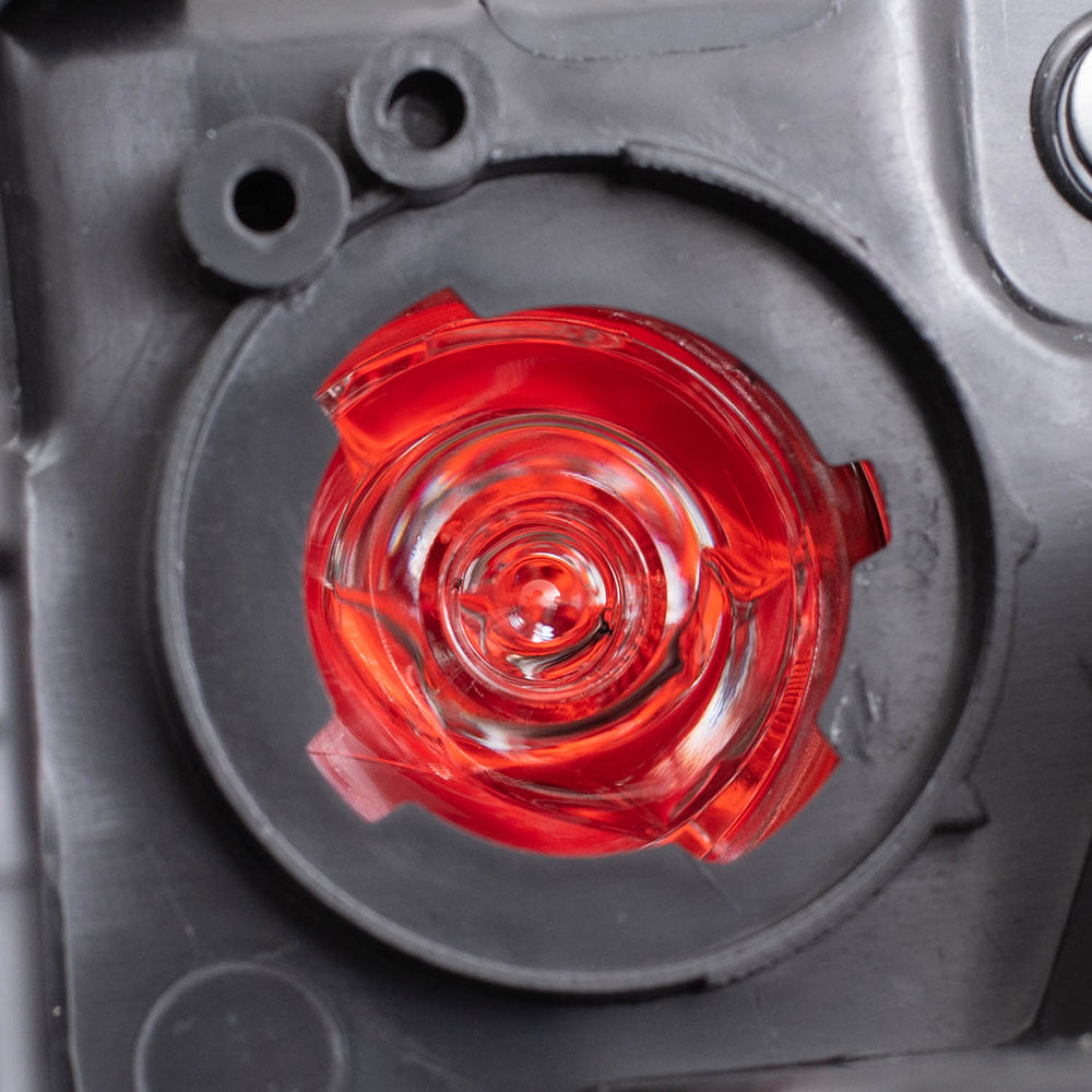 Brock Replacement Driver and Passenger Set Tail Lights Quarter Panel Body Mounted Lens Compatible with 2018-2019 C-HR