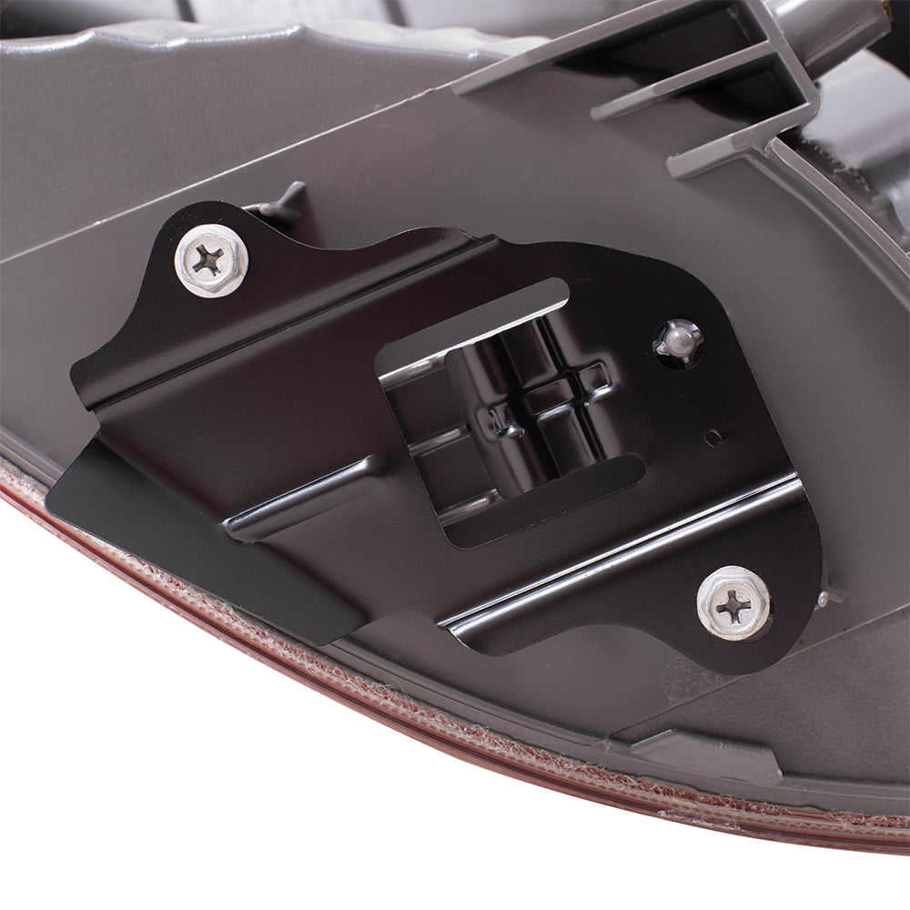 Brock Replacement Driver Side Quarter Mounted Tail Light Assembly Compatible with 13-16 Venza