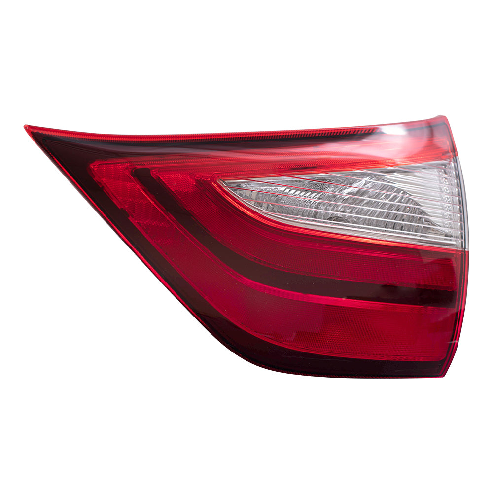 Brock Pair Set Tail Light Assemblies Liftgate Mounted for 2015-2019 Sienna