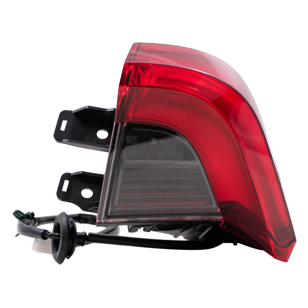 Brock Replacement Passenger Side Tail Light Assembly Quarter Mounted Compatible with 2019-2021 Avalon TRD/XLE/XSE & 2019-2021 Avalon Hybrid XLE/XSE