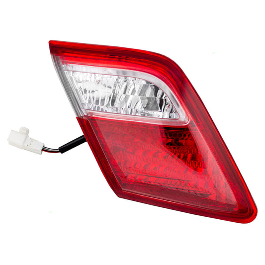 Brock Replacement Drivers Taillight Tail Lamp Lid Mounted Lens Compatible with 07-09 Camry 8159106120
