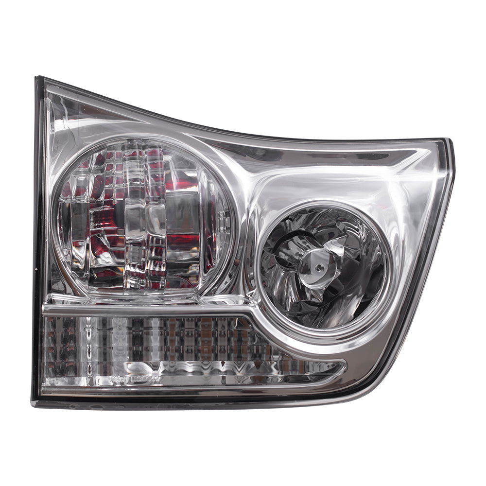 Brock Replacement Driver and Passenger Taillights Tail Lamps Compatible with 04-06 SUV 81561-33500 81551-33500