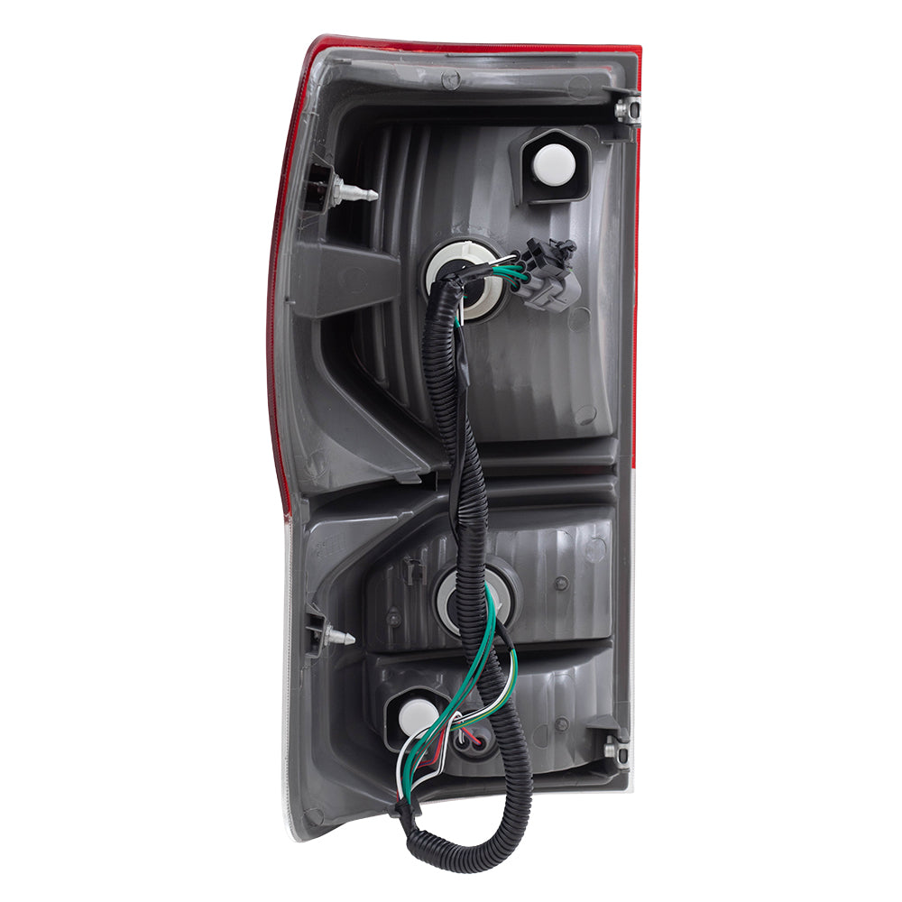 Fits Toyota Tundra 10-13 Truck Set of Taillights Tail Lamps w/ Housing Assembly