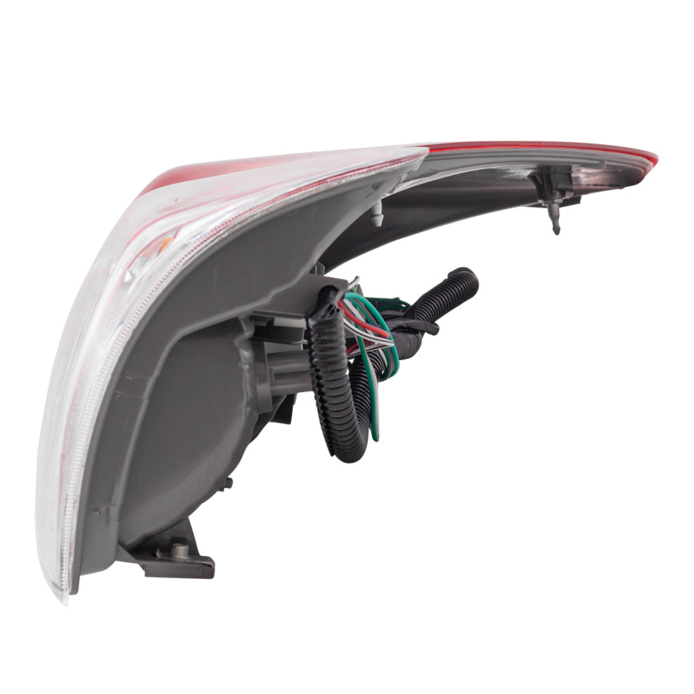 Fits Toyota Tundra 10-13 Truck Set of Taillights Tail Lamps w/ Housing Assembly