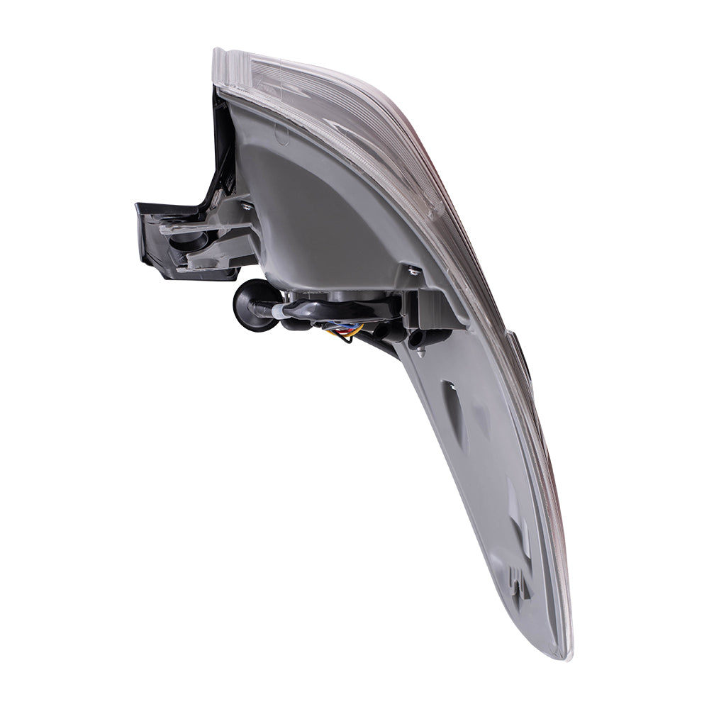 Brock Replacement Driver and Passenger Taillights Tail Lamps Quarter Panel Mounted Lenses Compatible with 14-15 SUV 81560-0E100 81550-0E100